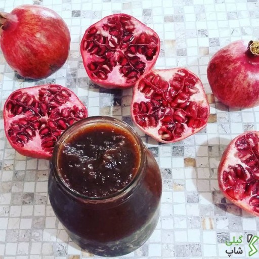 رب انار گوشتی ملس خانگی یک کیلو