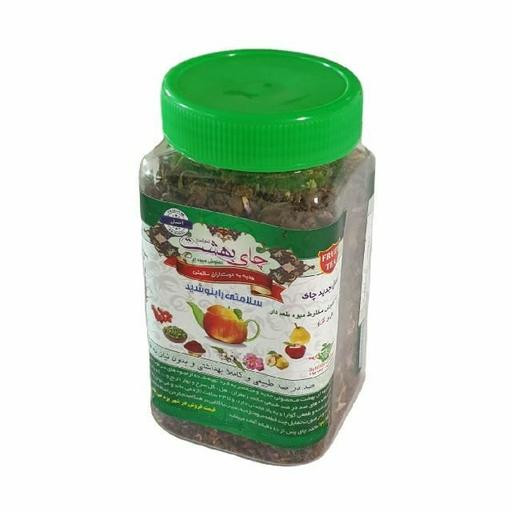 دمنوش به و سیب با هل و گل محمدی 170گرم