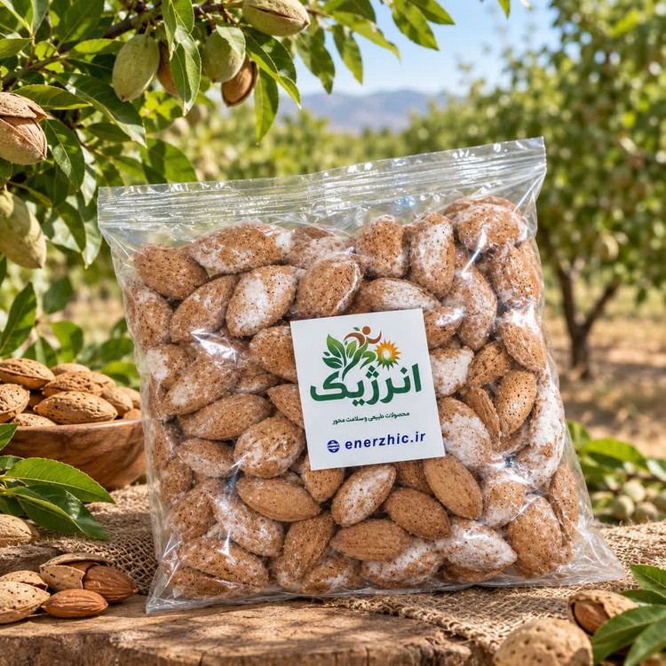 بادام با پوست منقا ۱۵۰ گرمی