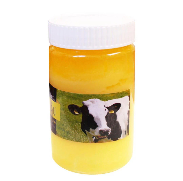 روغن حیوانی زرد گاوی 500گرمی
